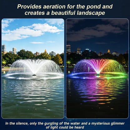 Black D.RELIY Pond Fountain｜7-Day Fast Delivery