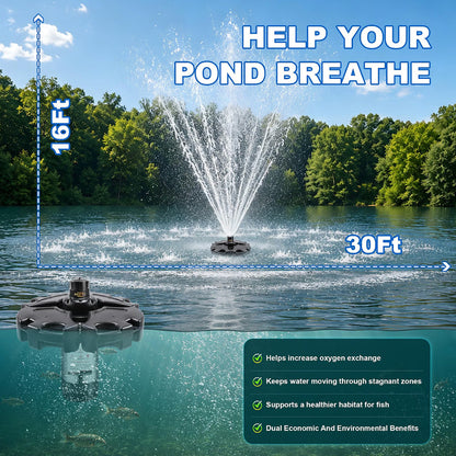 B+ Type.RELIY Pond Fountain｜7-Day Fast Delivery