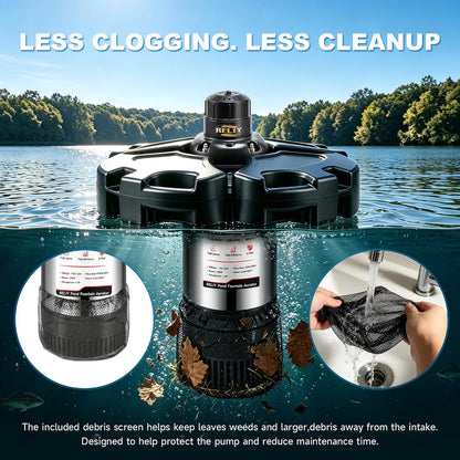 B+ Type.RELIY Pond Fountain｜7-Day Fast Delivery