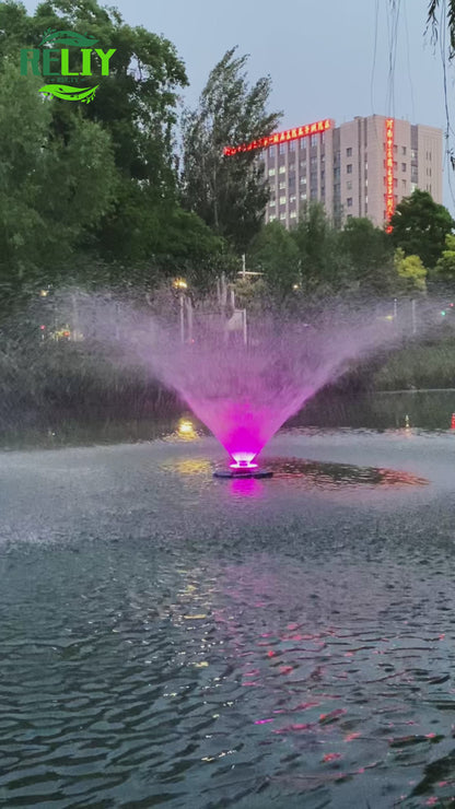 Black D.RELIY Pond Fountain｜7-Day Fast Delivery